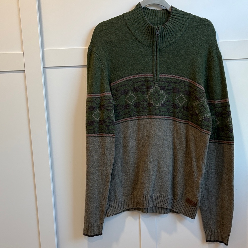 Sherpa Tej Eco Quarter Zip Sweater